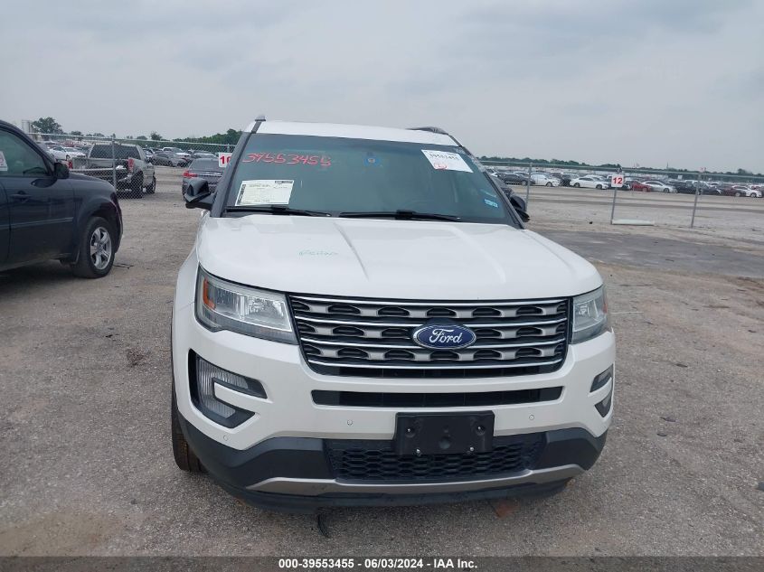 2016 Ford Explorer Xlt VIN: 1FM5K7D87GGD14279 Lot: 39553455