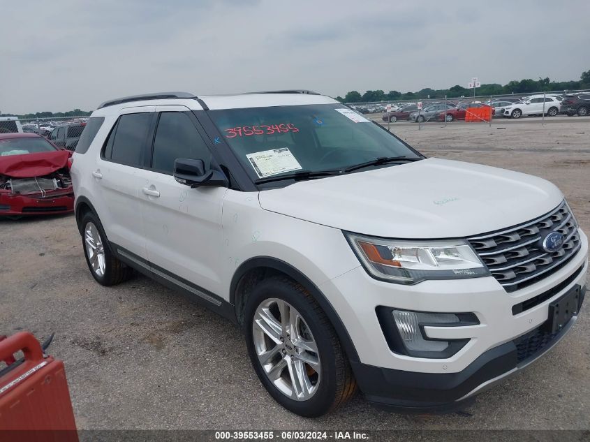 2016 Ford Explorer Xlt VIN: 1FM5K7D87GGD14279 Lot: 39553455