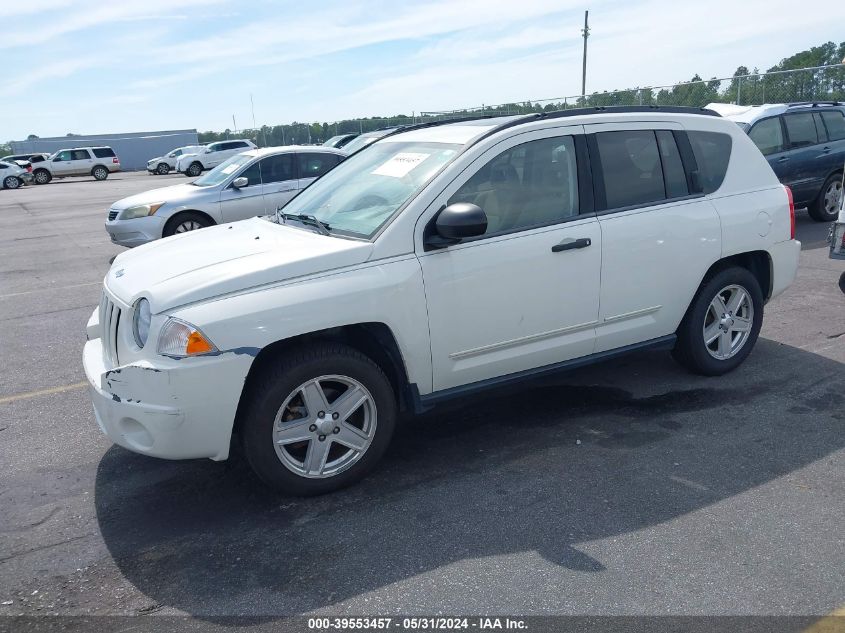 2009 Jeep Compass Sport VIN: 1J4FT47B19D208355 Lot: 39553457