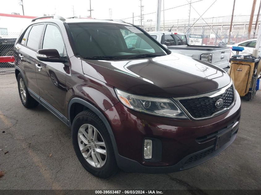 2014 KIA SORENTO LX - 5XYKT4A63EG480210