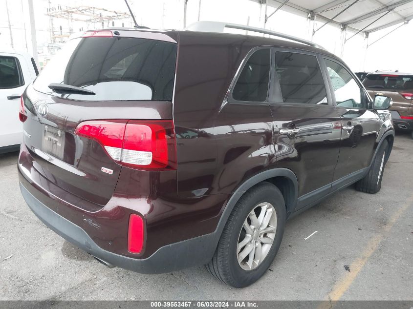 2014 KIA SORENTO LX - 5XYKT4A63EG480210