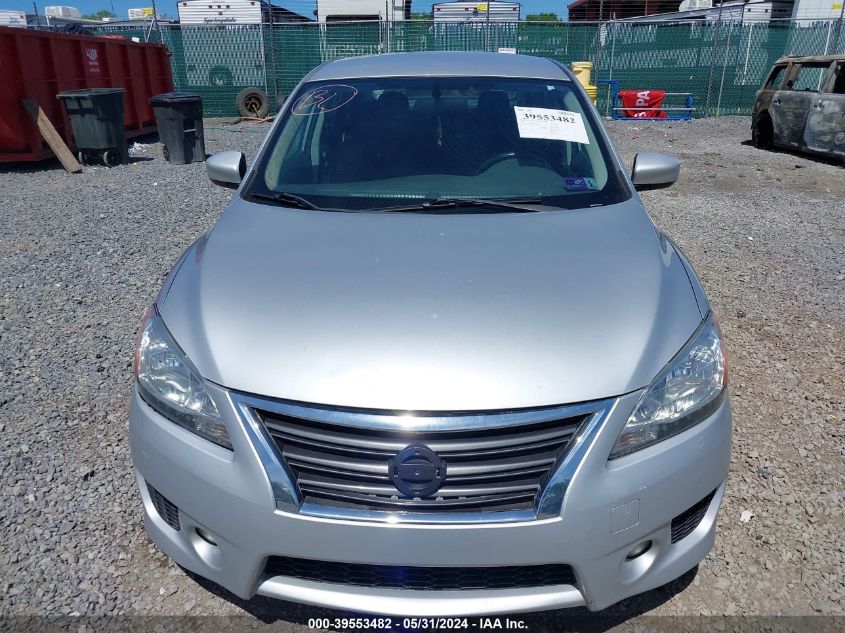 2013 Nissan Sentra Sr VIN: 3N1AB7AP1DL739909 Lot: 39553482