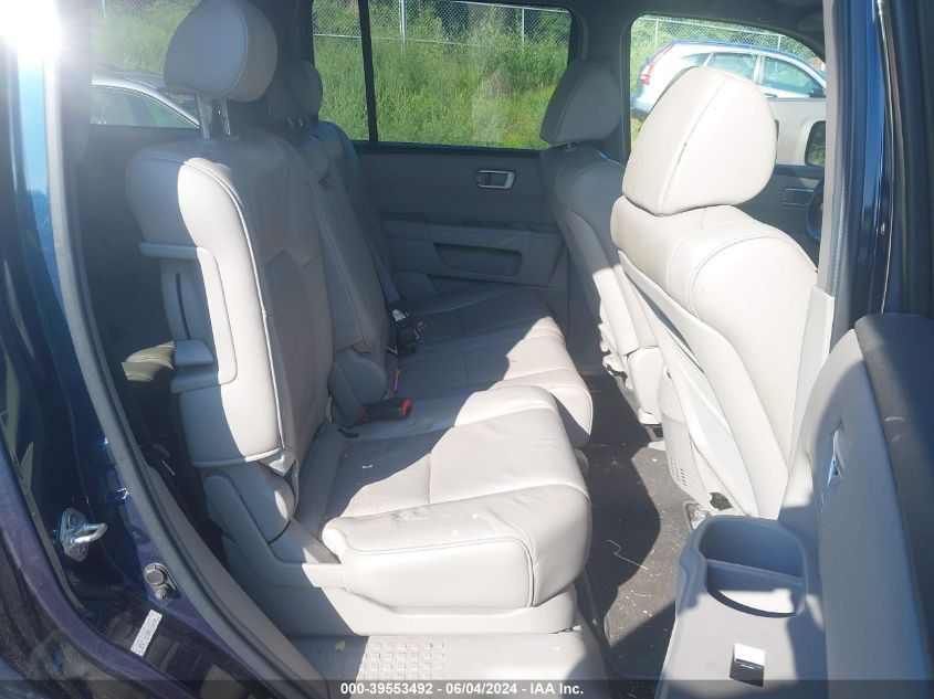 2011 Honda Pilot Ex-L VIN: 5FNYF4H76BB092066 Lot: 39553492