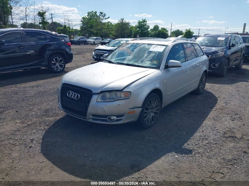 2006 Audi A4 3.2 Avant VIN: WAUKG98E96A096462 Lot: 39553497