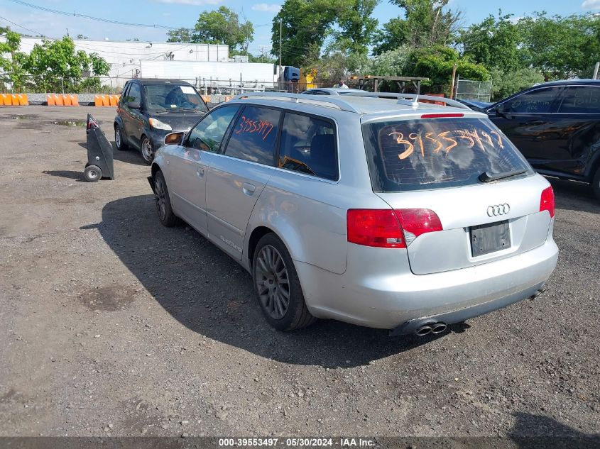 2006 Audi A4 3.2 Avant VIN: WAUKG98E96A096462 Lot: 39553497