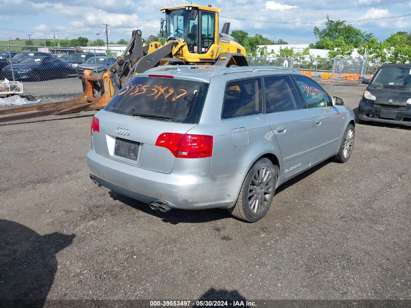 2006 Audi A4 3.2 Avant VIN: WAUKG98E96A096462 Lot: 39553497