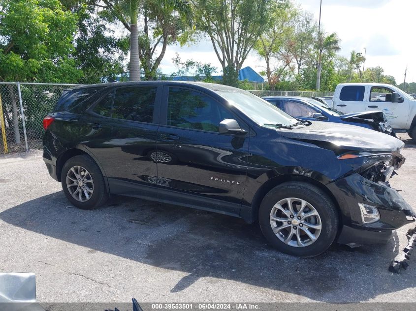 2020 Chevrolet Equinox Fwd Ls VIN: 2GNAXHEV9L6230609 Lot: 39553501