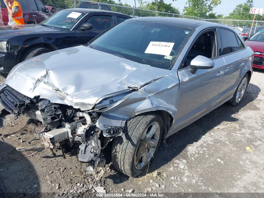 2017 Audi A3 2.0T Premium VIN: WAUB8GFFXH1041731 Lot: 39553504