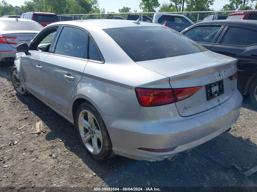 2017 Audi A3 2.0T Premium VIN: WAUB8GFFXH1041731 Lot: 39553504