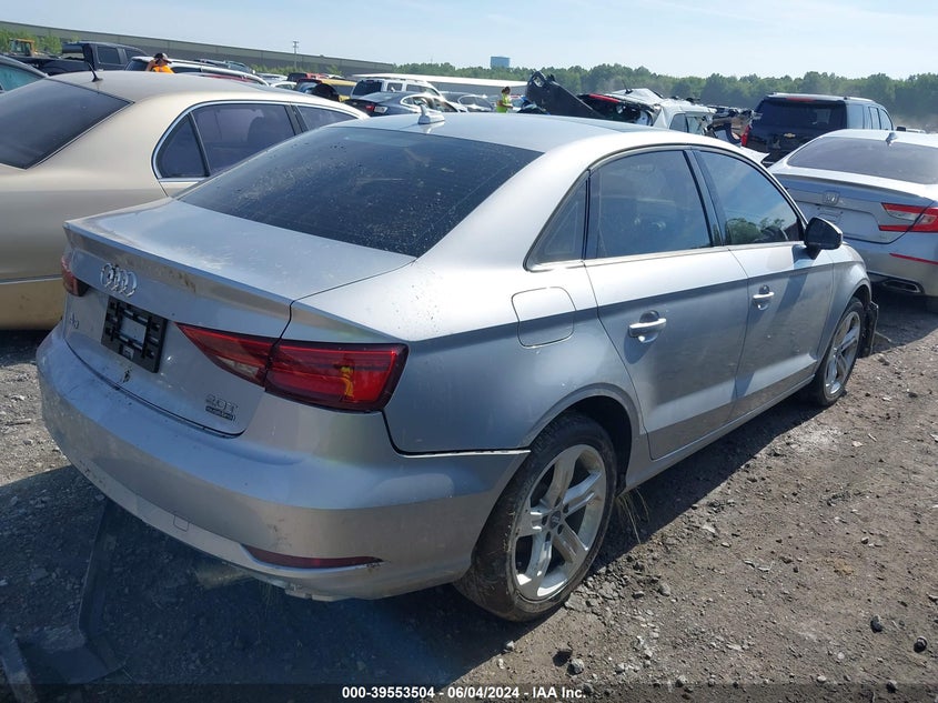 2017 Audi A3 2.0T Premium VIN: WAUB8GFFXH1041731 Lot: 39553504