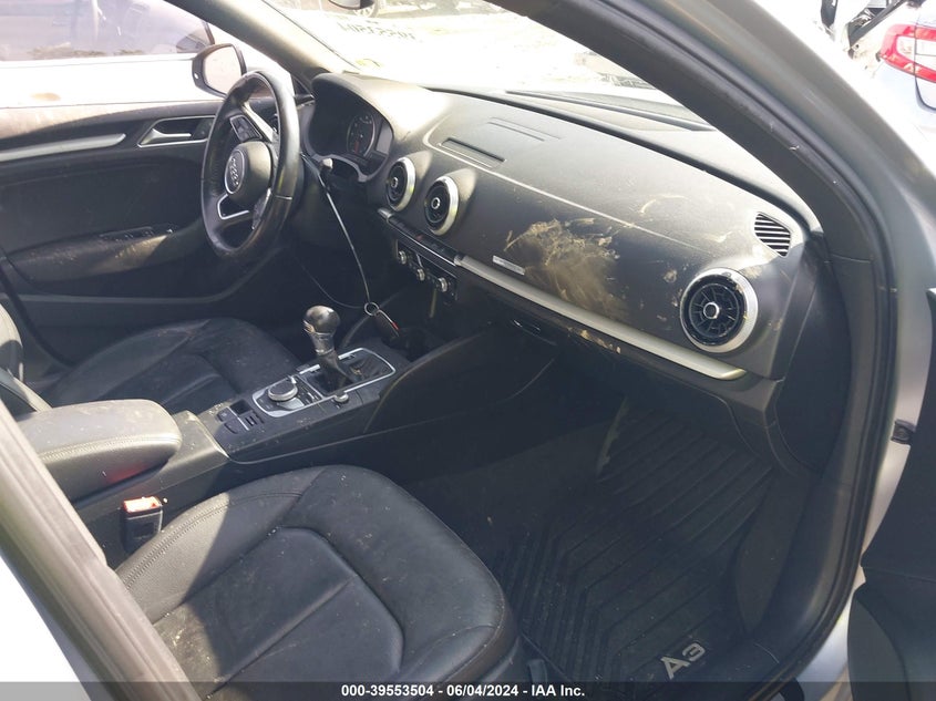 2017 Audi A3 2.0T Premium VIN: WAUB8GFFXH1041731 Lot: 39553504