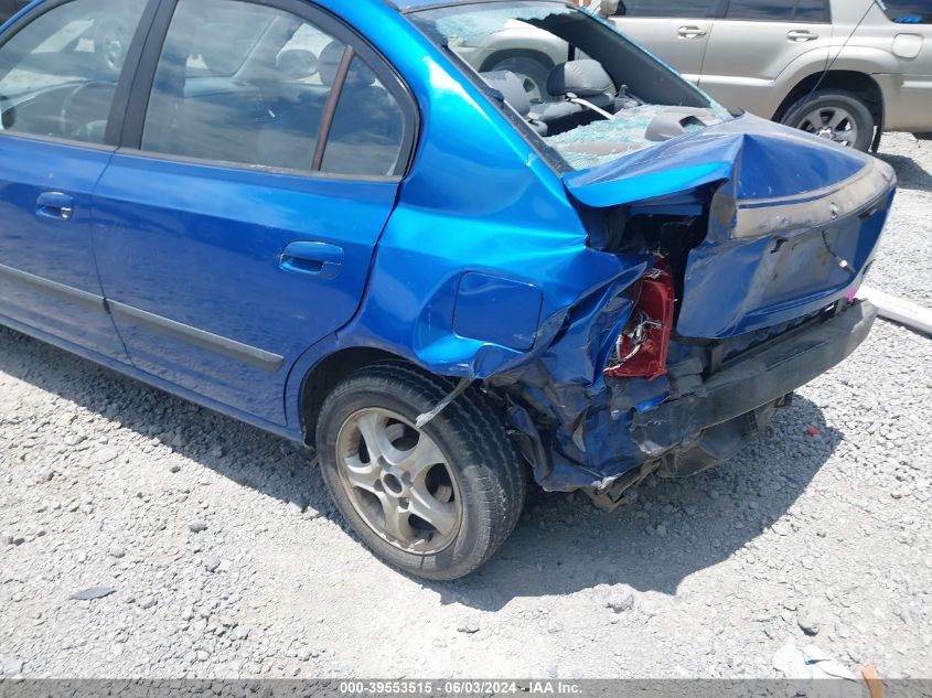 2004 Hyundai Elantra Gls/Gt VIN: KMHDN46D74U759825 Lot: 39553515