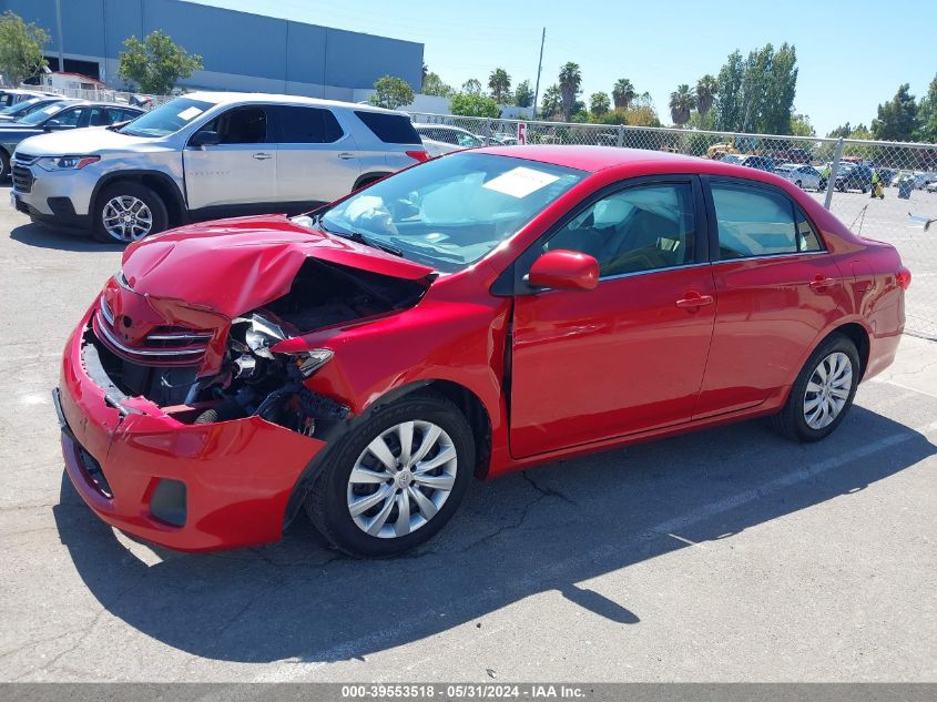 2013 Toyota Corolla Le VIN: 2T1BU4EEXDC113152 Lot: 39553518