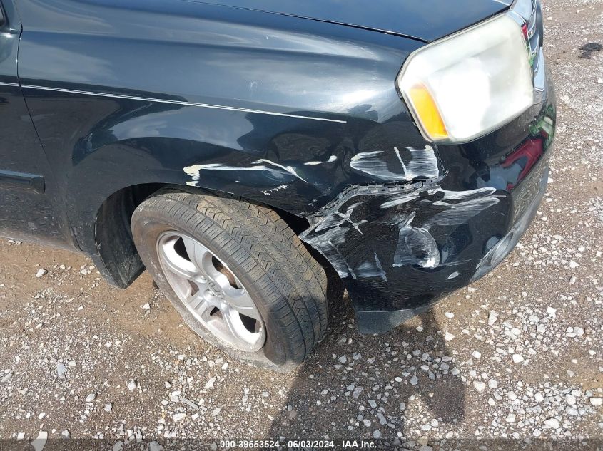 2012 Honda Pilot Ex-L VIN: 5FNYF3H57CB043212 Lot: 39553524