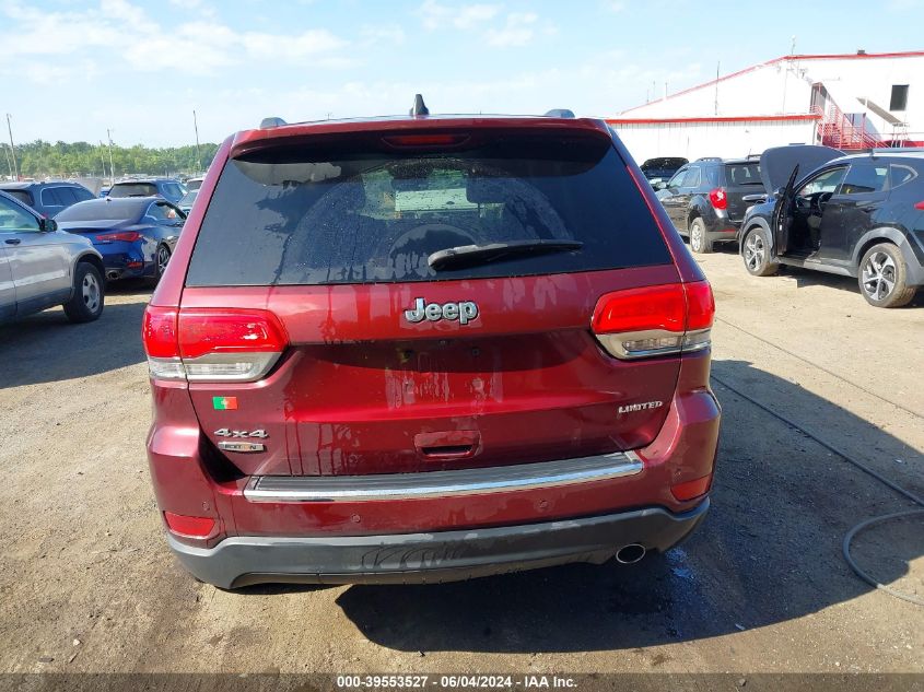 2017 Jeep Grand Cherokee Limited 4X4 VIN: 1C4RJFBG9HC899162 Lot: 39553527