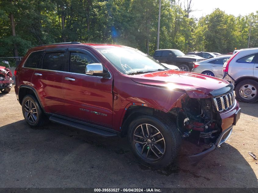 2017 Jeep Grand Cherokee Limited 4X4 VIN: 1C4RJFBG9HC899162 Lot: 39553527