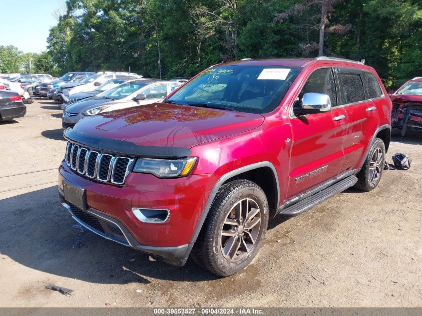 2017 Jeep Grand Cherokee Limited 4X4 VIN: 1C4RJFBG9HC899162 Lot: 39553527