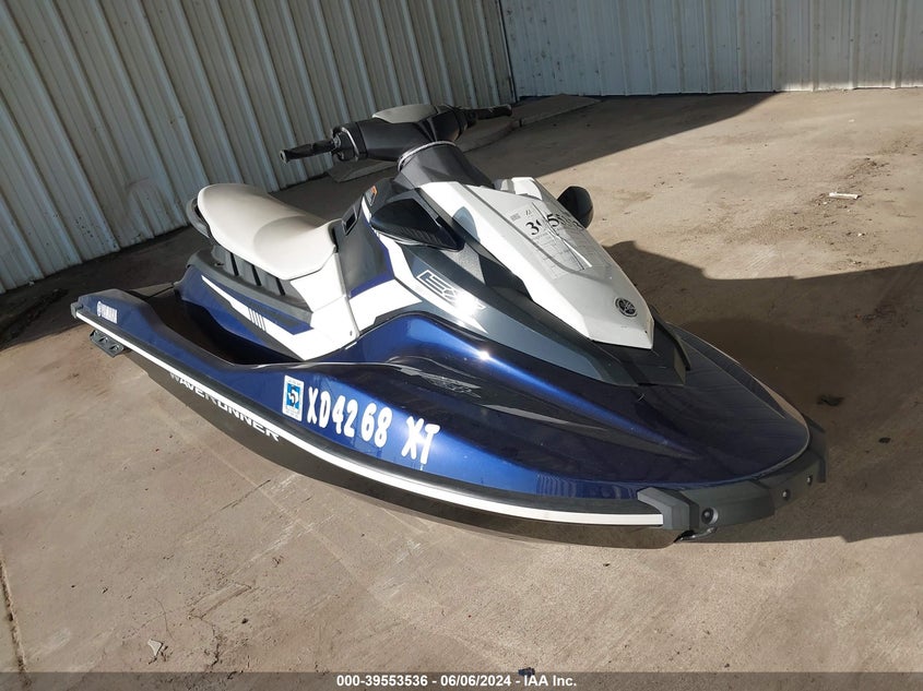 2018 Yamaha Waverunner VIN: YAMA3012K718 Lot: 39553536