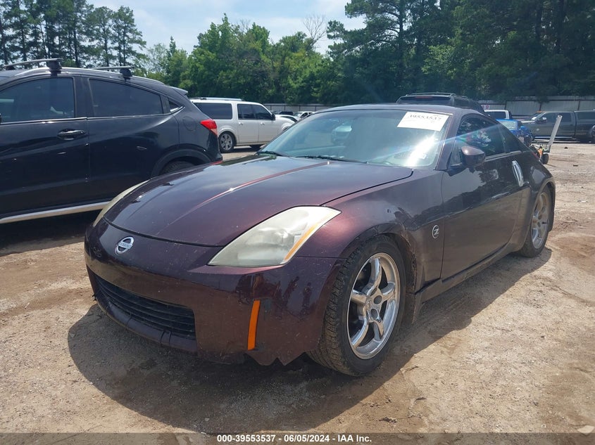 2003 Nissan 350Z Touring VIN: JN1AZ34DX3T115798 Lot: 39553537