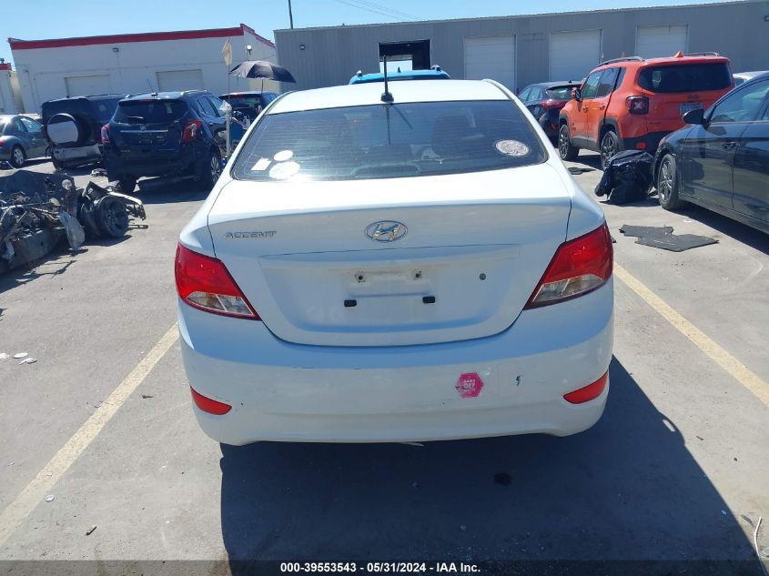 2016 Hyundai Accent Se VIN: KMHCT4AE1GU077819 Lot: 39553543