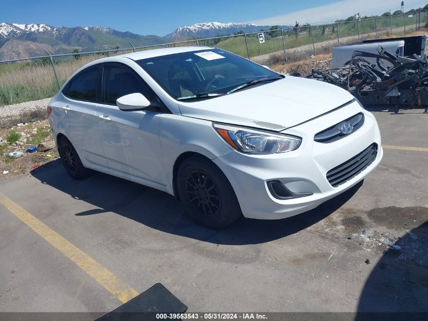 2016 Hyundai Accent Se VIN: KMHCT4AE1GU077819 Lot: 39553543