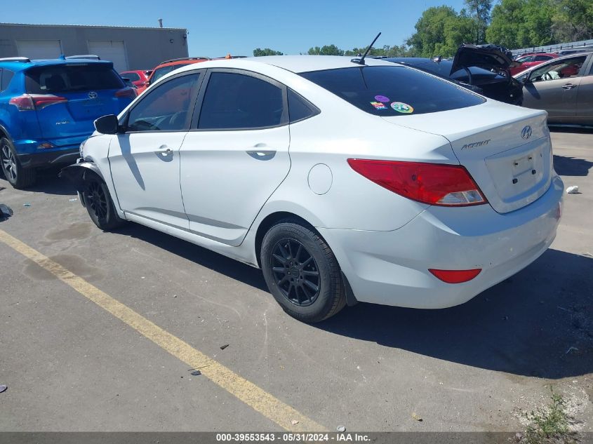 2016 Hyundai Accent Se VIN: KMHCT4AE1GU077819 Lot: 39553543