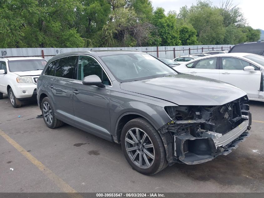 2018 Audi Q7 3.0T Premium VIN: WA1VAAF7XJD019544 Lot: 39553547