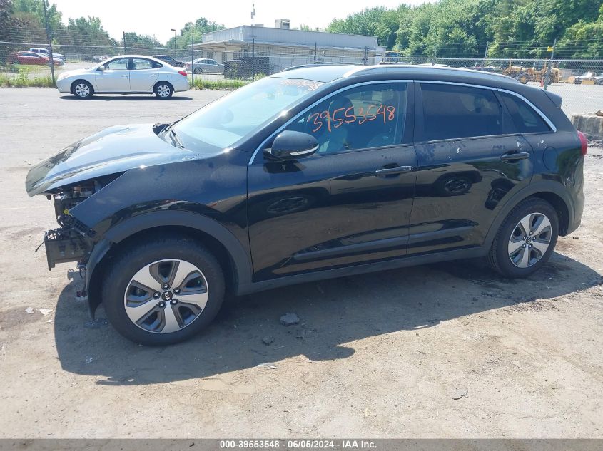 2019 Kia Niro Ex VIN: KNDCC3LC1K5346303 Lot: 39553548