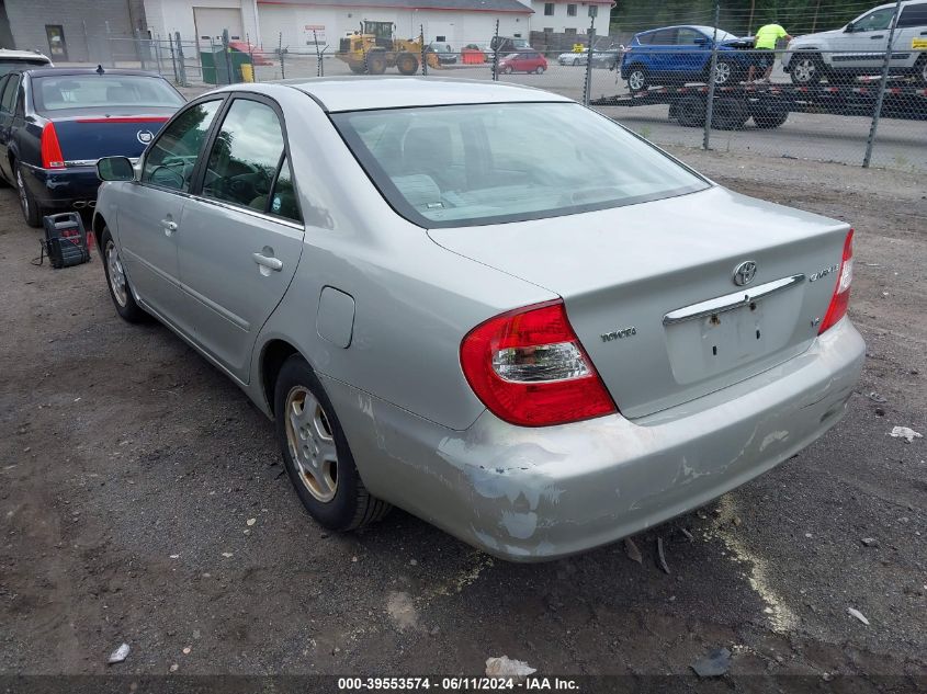 2003 Toyota Camry Le V6 VIN: 4T1BF32K03U040661 Lot: 39553574