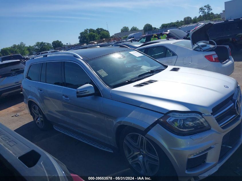 2014 Mercedes-Benz Gl 63 Amg 4Matic VIN: 4JGDF7EE2EA351633 Lot: 39553578