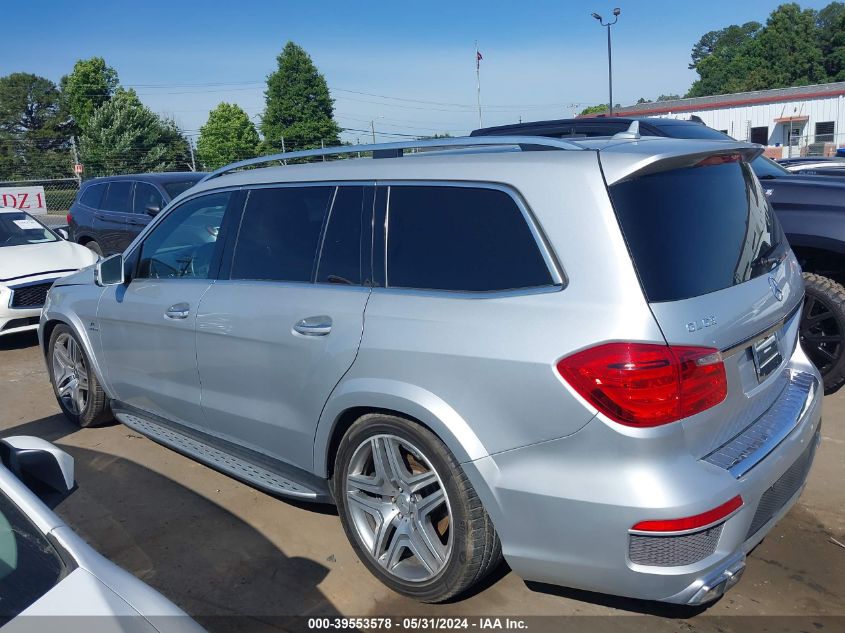 2014 Mercedes-Benz Gl 63 Amg 4Matic VIN: 4JGDF7EE2EA351633 Lot: 39553578