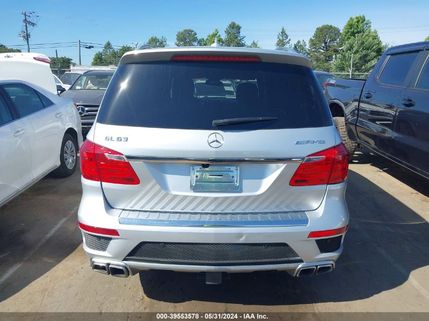 2014 Mercedes-Benz Gl 63 Amg 4Matic VIN: 4JGDF7EE2EA351633 Lot: 39553578