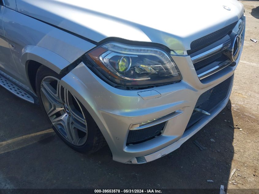 2014 Mercedes-Benz Gl 63 Amg 4Matic VIN: 4JGDF7EE2EA351633 Lot: 39553578