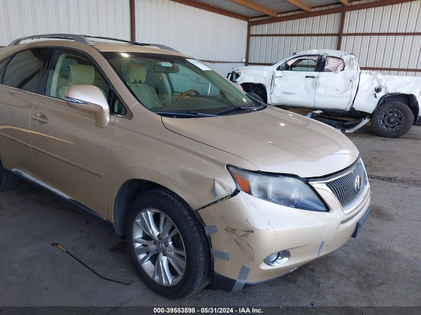 2010 Lexus Rx 450H VIN: JTJZB1BA0A2000239 Lot: 39553598