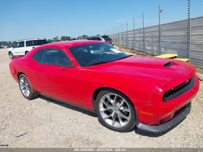 2022 Dodge Challenger Gt VIN: 2C3CDZJG5NH131773 Lot: 39553602