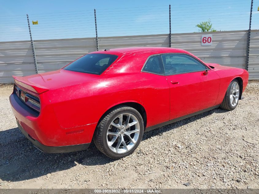 2022 Dodge Challenger Gt VIN: 2C3CDZJG5NH131773 Lot: 39553602