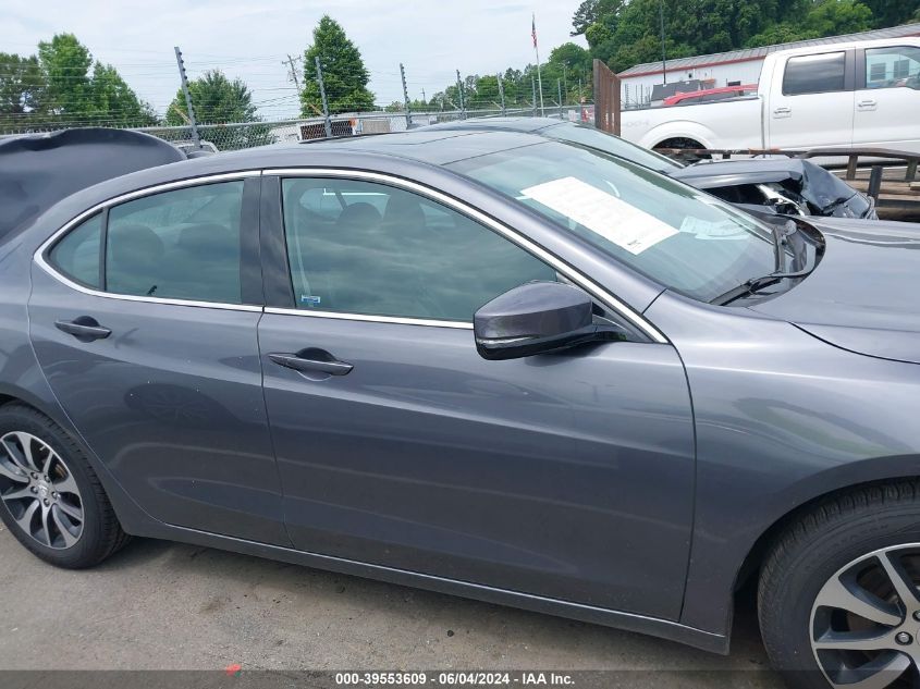 2017 Acura Tlx VIN: 19UUB1F31HA009185 Lot: 39553609