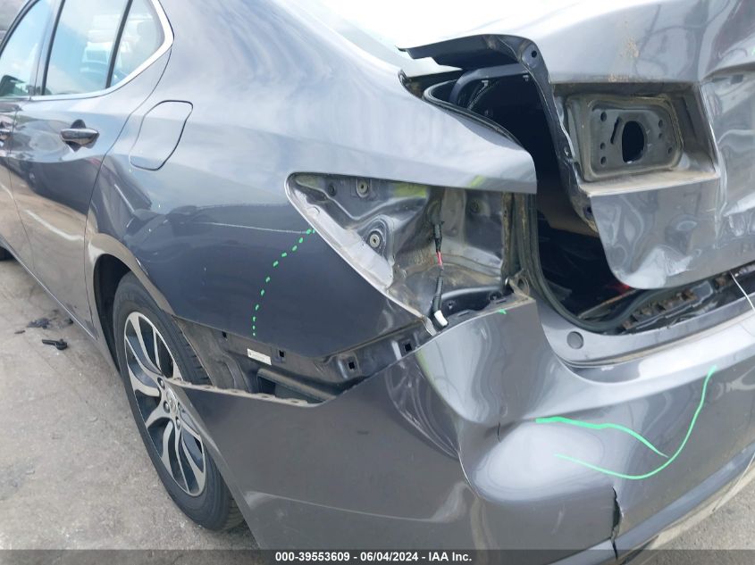 2017 Acura Tlx VIN: 19UUB1F31HA009185 Lot: 39553609