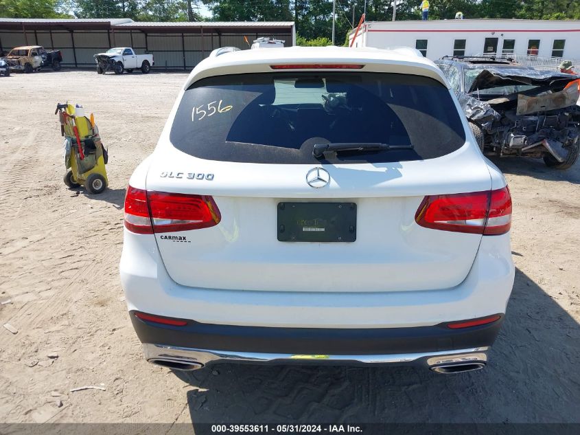 2016 Mercedes-Benz Glc 300 VIN: WDC0G4JB4GF081556 Lot: 39553611