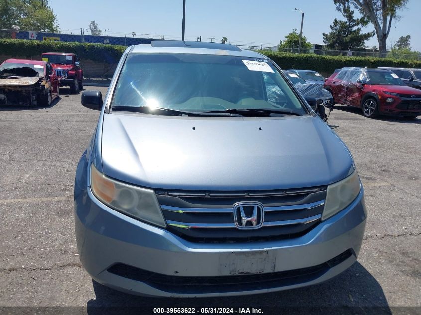 2012 Honda Odyssey Ex-L VIN: 5FNRL5H62CB114222 Lot: 39553622