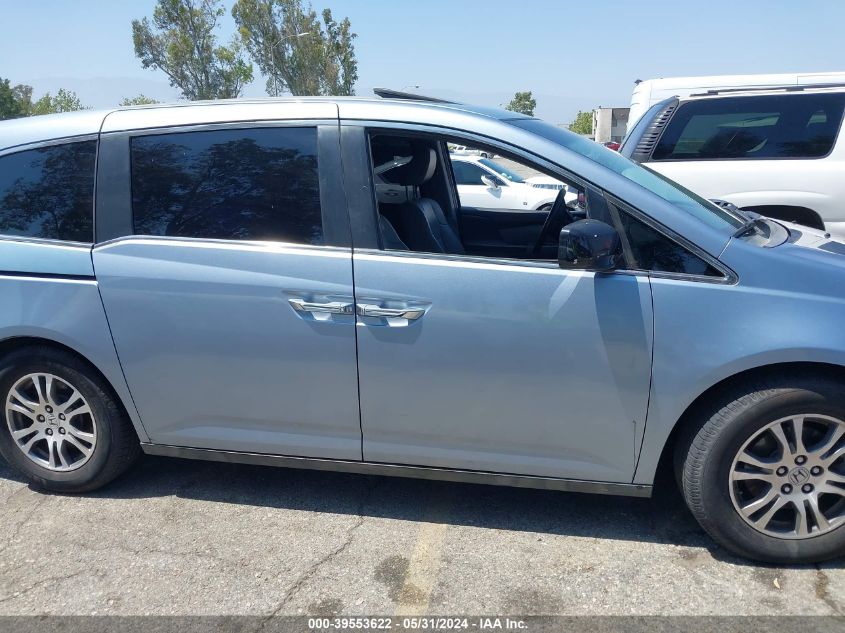 2012 Honda Odyssey Ex-L VIN: 5FNRL5H62CB114222 Lot: 39553622