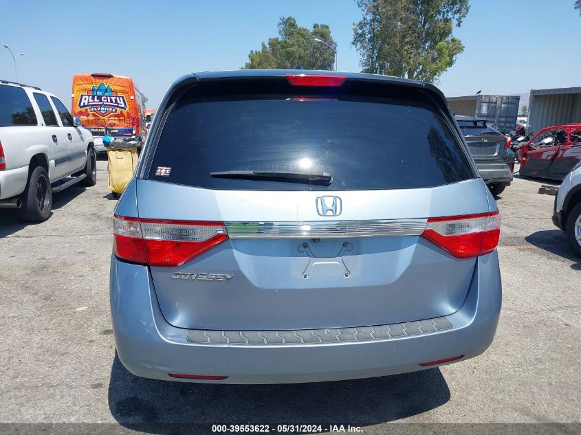 2012 Honda Odyssey Ex-L VIN: 5FNRL5H62CB114222 Lot: 39553622