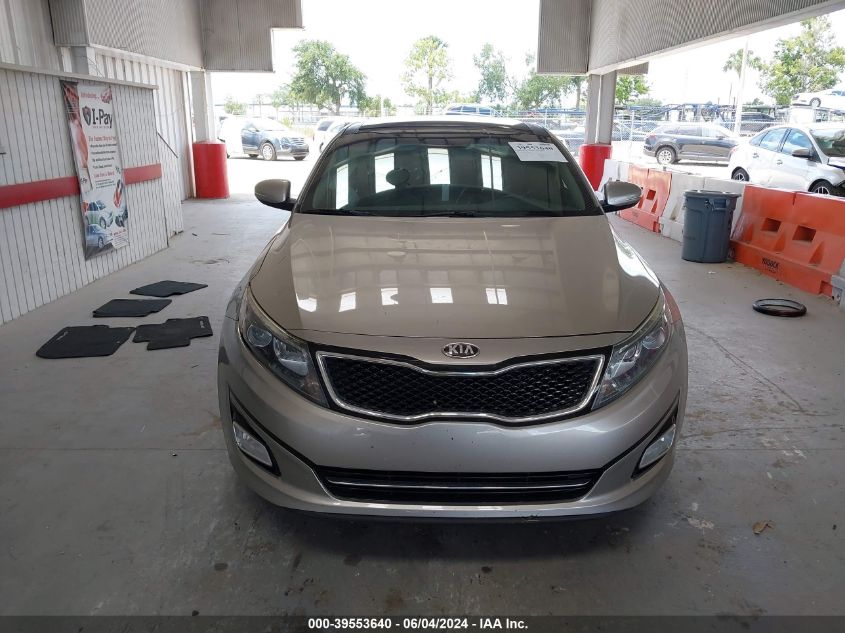 2015 Kia Optima Sx Turbo VIN: 5XXGR4A61FG394694 Lot: 39553640