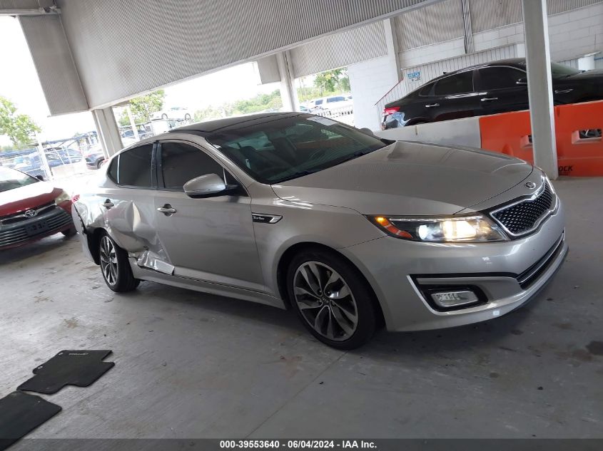 2015 Kia Optima Sx Turbo VIN: 5XXGR4A61FG394694 Lot: 39553640