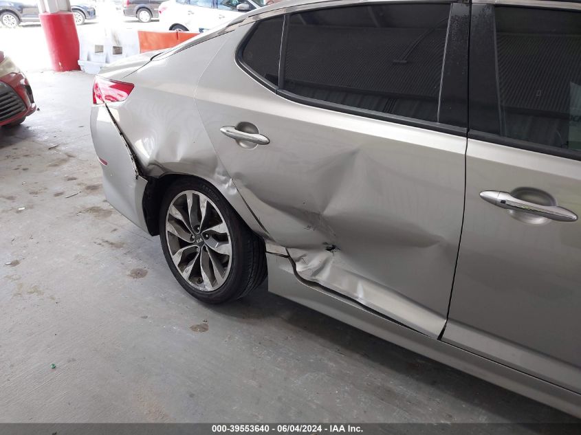 2015 Kia Optima Sx Turbo VIN: 5XXGR4A61FG394694 Lot: 39553640