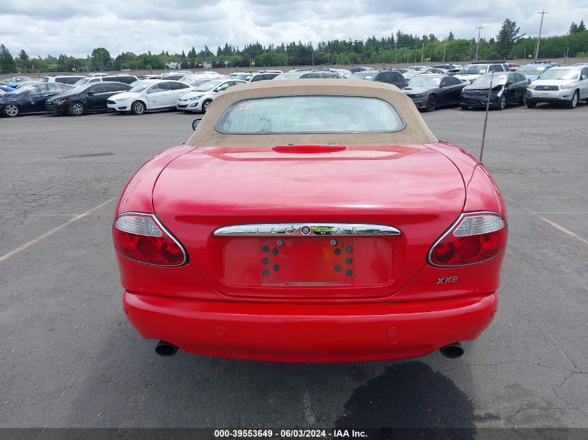 2002 Jaguar Xk8 VIN: SAJDA42C12NA25934 Lot: 39553649