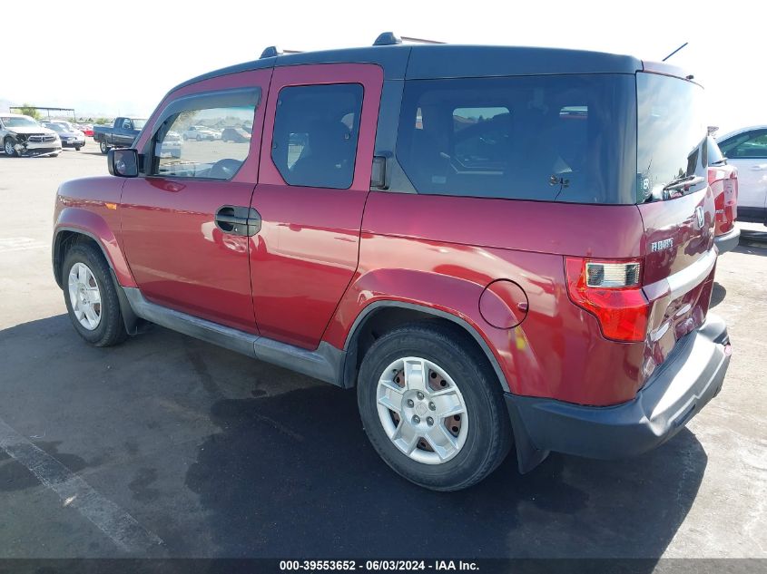 2009 Honda Element Lx VIN: 5J6YH18379L001846 Lot: 39553652