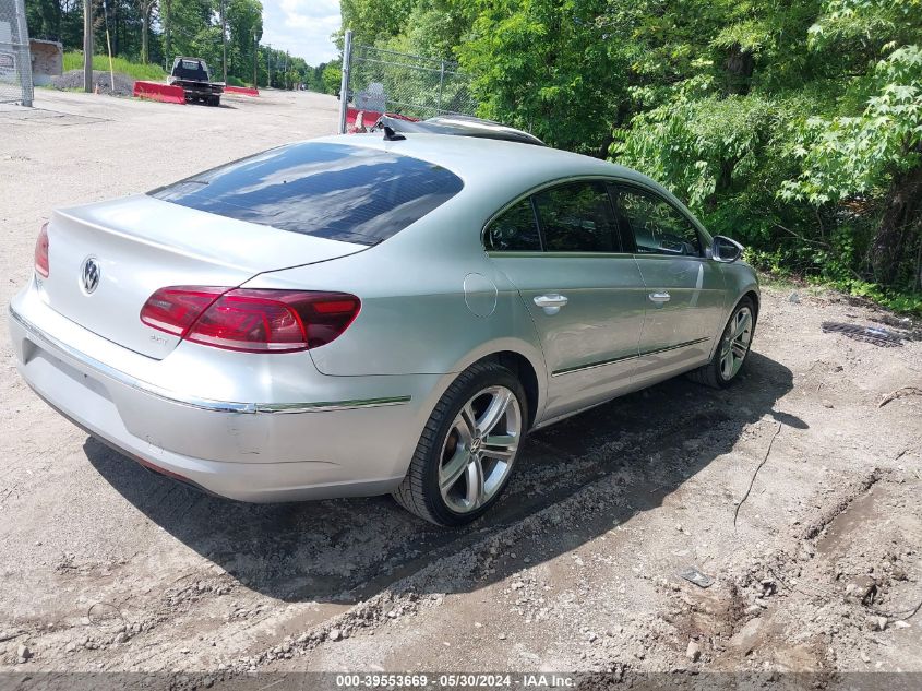 2013 Volkswagen Cc 2.0T Sport Plus VIN: WVWBN7AN5DE505053 Lot: 39553669