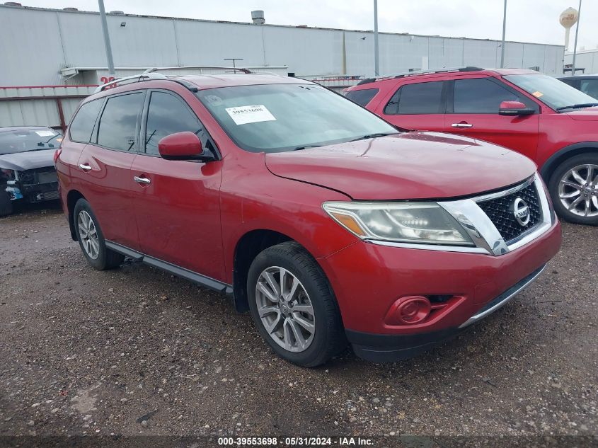 2014 Nissan Pathfinder S/Sv/Sl/Platinum VIN: 5N1AR2MN7EC672828 Lot: 39553698