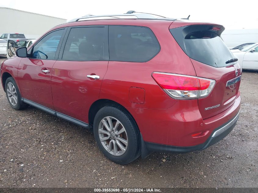 2014 Nissan Pathfinder S/Sv/Sl/Platinum VIN: 5N1AR2MN7EC672828 Lot: 39553698